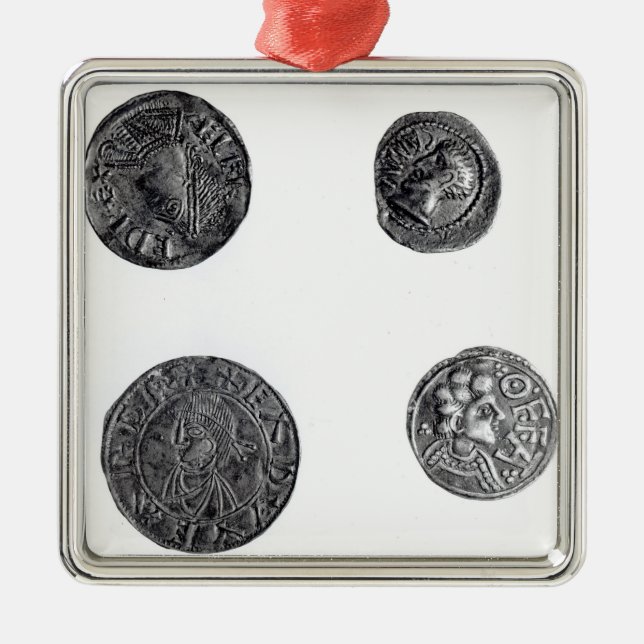 Ornamento De Metal Moedas de Cunobelinus ou de Cymbeline (Frente)