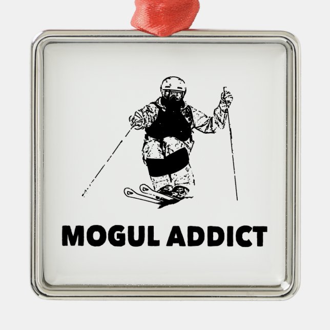 Ornamento De Metal Mogul Addict (Frente)