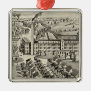 Ornamento De Metal Moinhos de lã de Sawyer