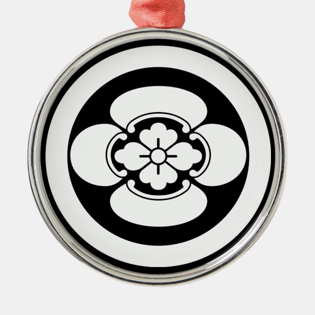 Ornamento De Metal Mokko em círculo (Frente)