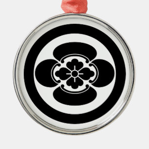 Ornamento De Metal Mokko em círculo