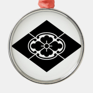 Ornamento De Metal Mokko em rombo