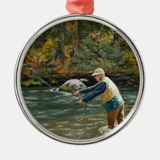 Ornamento De Metal Molde afastado (Frente)