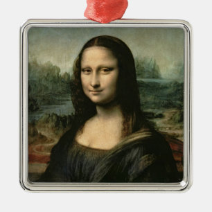 Ornamento De Metal Mona Lisa, c.1503-6 (óleo no painel)
