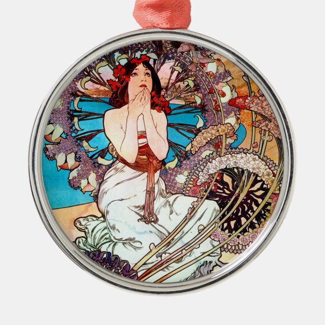 Ornamento De Metal Mônaco Monte Carlo (Frente)