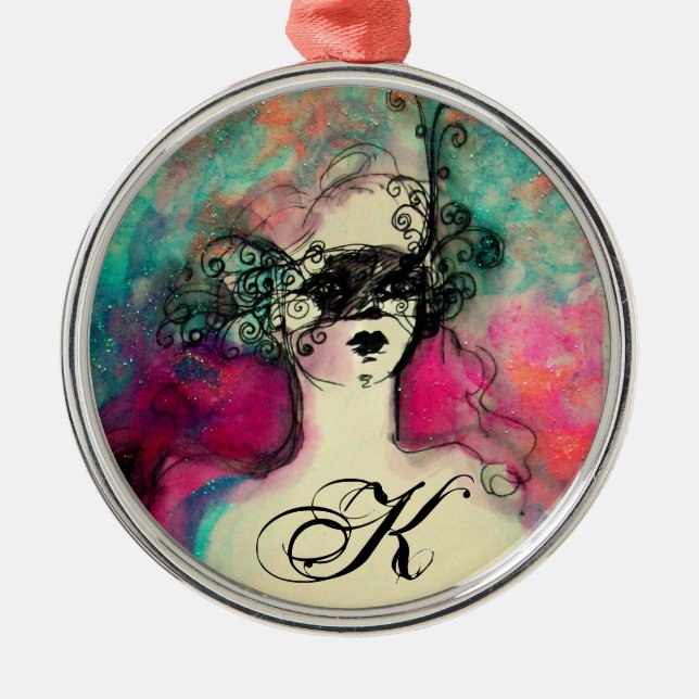 ORNAMENTO DE METAL MONOGRAMA DO ENCANTO (Frente)