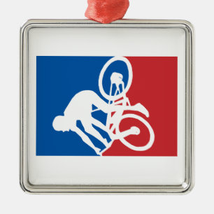 Ornamento De Metal Montanha - Bicicleta - Acidente em todas as estrel