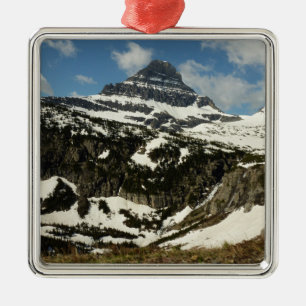 Ornamento De Metal Montanha Reynolds a partir de Logan Pass no Glacie