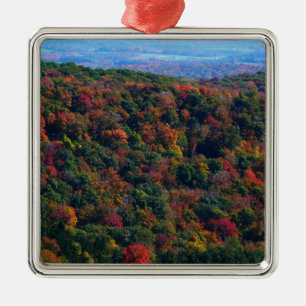 Ornamento De Metal Montanhas Appalachian em queda