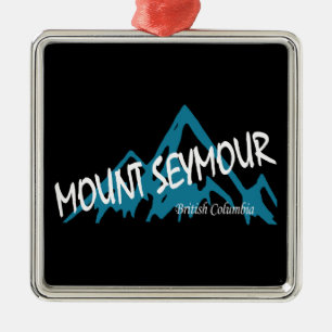 Ornamento De Metal Montanhas Mount Seymour