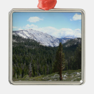 Ornamento De Metal Montanhas Sierra Nevada II vistas de Yosemite