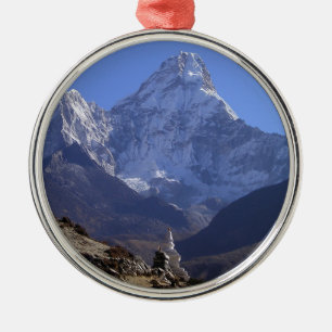 Ornamento De Metal Monte Everest 4