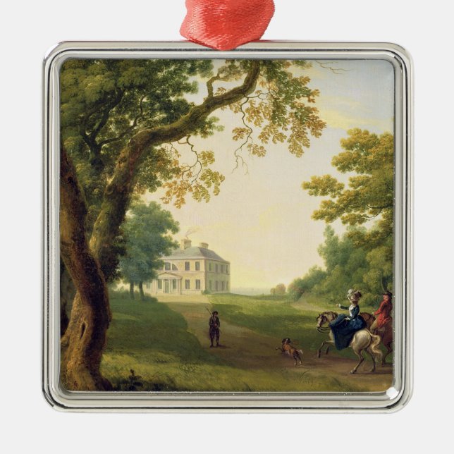 Ornamento De Metal Monte Kennedy, condado Wicklow, Ireland, 1785 (Frente)