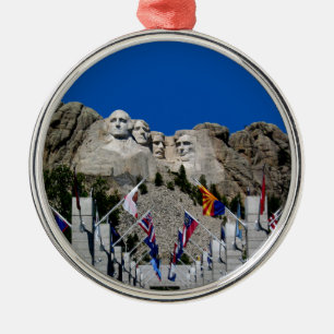 Ornamento De Metal Monte Rushmore South Dakota Souvenir
