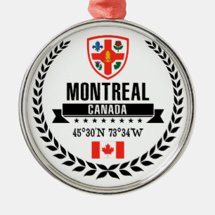 Ornamento De Metal Montreal