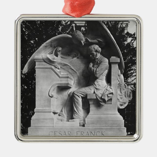 Ornamento De Metal Monumento a Cesar Franck (Frente)