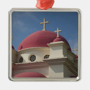 Ornamento De Metal Mosteiro Ortodoxo Grego