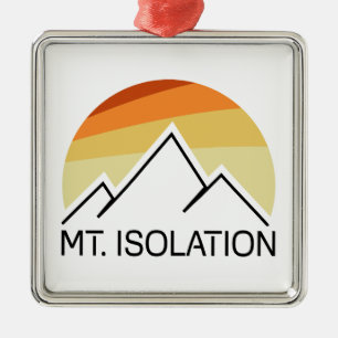Ornamento De Metal Mt. Isolamento New Hampshire Retro