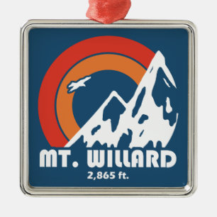 Ornamento De Metal Mt. Willard New Hampshire Sun Eagle