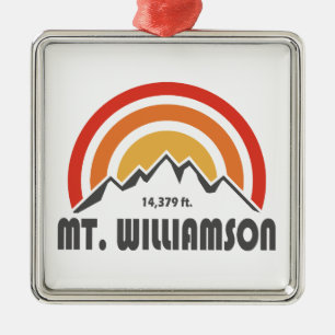 Ornamento De Metal Mt. Williamson California