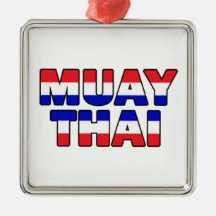 Ornamento De Metal Muay Thai