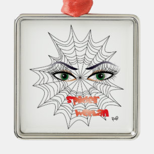 Ornamento De Metal Mulher de aranha alfaia
