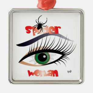 Ornamento De Metal Mulher de aranha alfaia