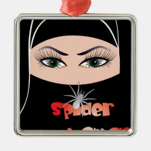 Ornamento De Metal Mulher de aranha alfaia