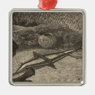 Ornamento De Metal Mulher zuni tecendo cinto