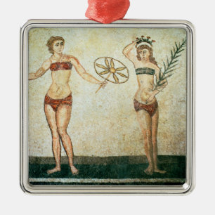 Ornamento De Metal Mulheres 'em biquinis