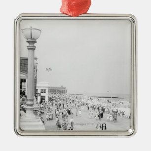 Ornamento De Metal Multidões 2