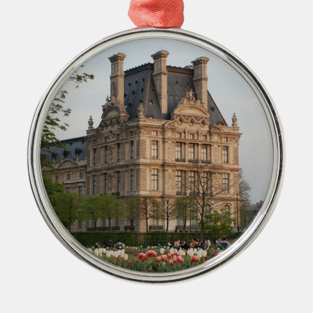 Ornamento De Metal Museu do Louvre (Frente)