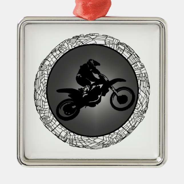 ORNAMENTO DE METAL MX POR MOONTIME (Frente)
