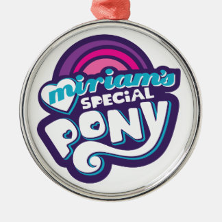 Ornamento De Metal My Little Prepotente