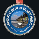 Ornamento De Metal Myrtle Beach SP<br><div class="desc">Myrtle Beach State Park, Carolina do Sul.</div>