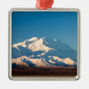 Ornamento De Metal N.A., EUA, Alaska.  Monte McKinley em Denali