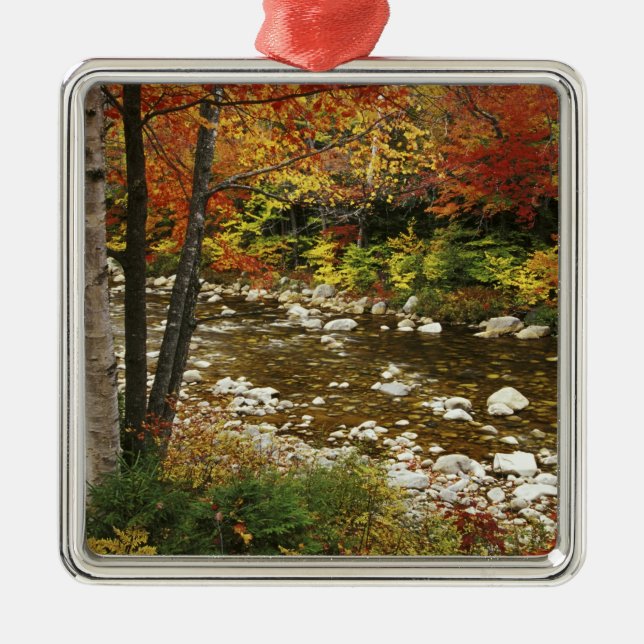 Ornamento De Metal N.A., EUA, New Hampshire, White Mountains, (Frente)