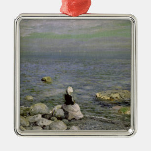 Ornamento De Metal Na costa do Mar Negro, 1890s