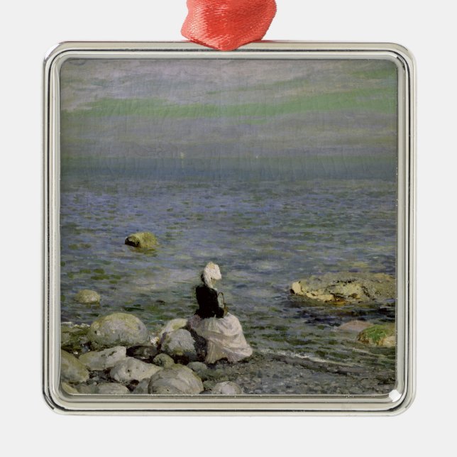 Ornamento De Metal Na costa do Mar Negro, 1890s (Frente)