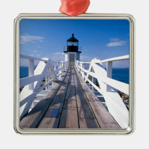 Ornamento De Metal NA, EUA, Maine, Port Clyde. Marshall Point 2