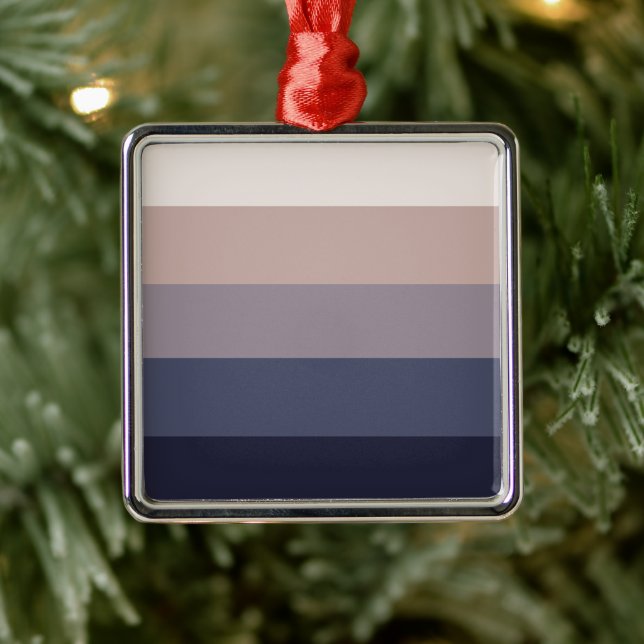 Ornamento De Metal Na moda, contemporâneo, polido e personalizável (Árvore)