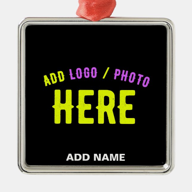 ORNAMENTO DE METAL NA MODA MODERNO PERSONALIZÁVEL NEGRO VERIFICADO CO (Frente)