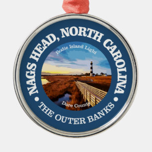 Ornamento De Metal Nags Head (C)