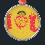 Ornamento De Metal Nakupenda - Eu Amo Um Texto De Palavra Swahili Sig<br><div class="desc">Nakupenda - I Love U Swahili Word Text Significa Coleção É hora de celebrar o amor de uma forma ousada, artística e sincera com esta design única "Nakupenda - I Love U". Apresentando a poderosa frase suaíli "Nakupenda" (significando "Eu te amo") e uma interpretação artística impressionante de "Eu ❤️ U",...</div>