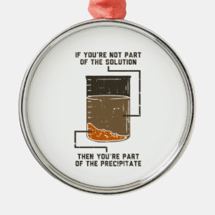 Ornamento De Metal  Não faz parte da Gag de Química Engraçada da S
