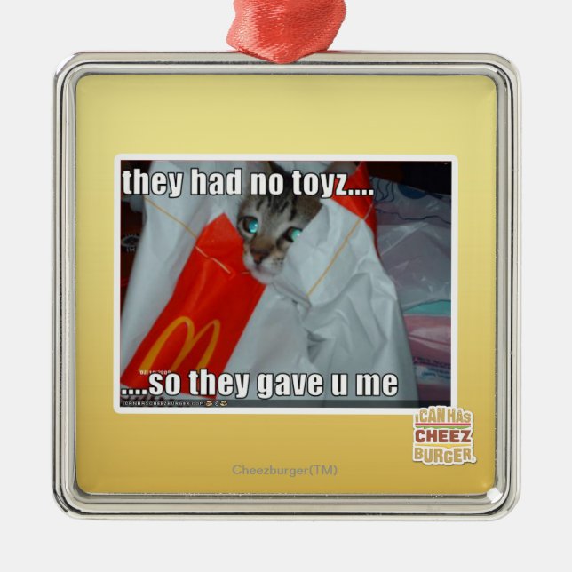 Ornamento De Metal não tiveram nenhum toyz (Frente)