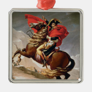 Ornamento De Metal Napoleon que cruza os cumes, c.1800 (óleo em