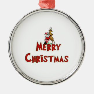 Ornamento De Metal Natal