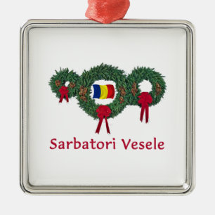 Ornamento De Metal Natal 2 de Romania