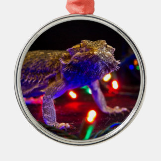 Ornamento De Metal Natal Beardie